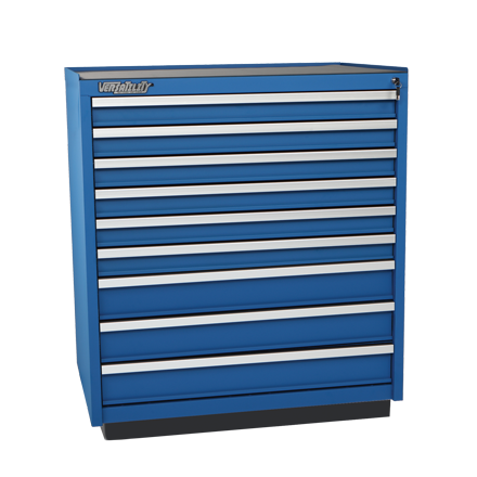 9-Drawer Heavy Duty Steel Cabinet